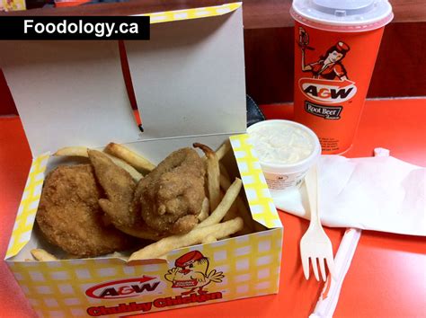 By submitting you agree to receive emails, promotions, and general messages from mcdonald's canada. A & W (Chubby Chicken) | Foodology