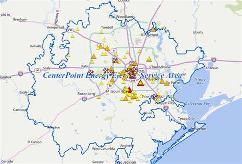 Houston (cw39) sunday evening, monday morning and tuesday morning, rolling. Power outages reported across Houston area