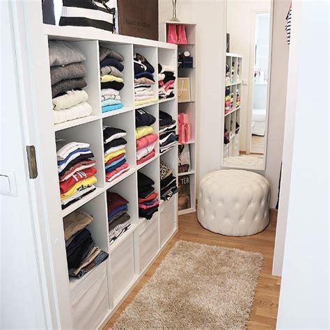 The most common storage solution for a bedroom without a closet is to use a free standing hanging unit just like the ones in pictures (1) and (2). 21 Best Small Walk-in Closet Storage Ideas for Bedrooms
