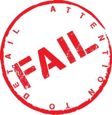 Round Fail Stamp Png Hd Quality Png Play