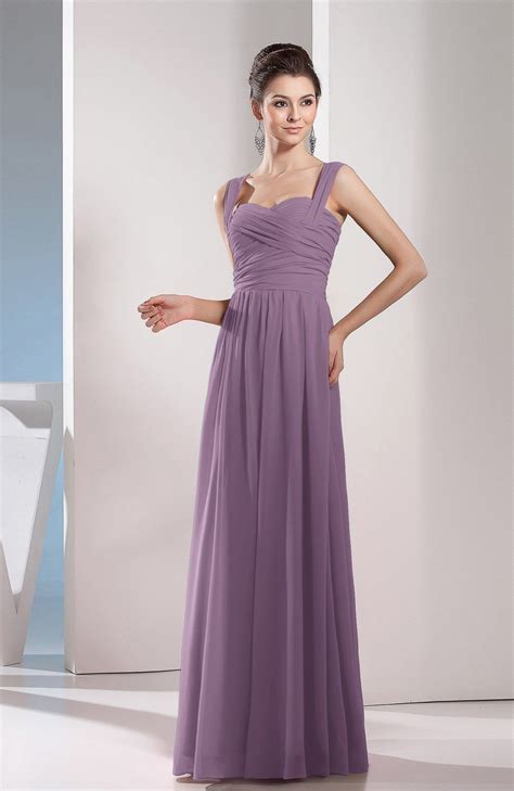 Find bridesmaid from the womens department at debenhams. Mauve Bridesmaid Dress - Cute A-line Chiffon Floor Length ...