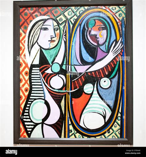 Girl Before A Mirror By Pablo Picasso At The Museum Of Modern Art New