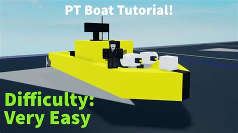 Super Easy PT Boat Tutorial In Plane Crazy YouTube