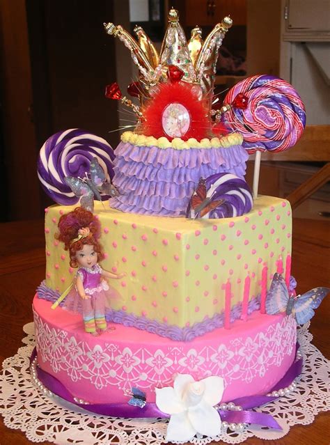 Fancy Nancy Cake