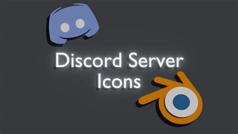 Create A Discord Server Icon In Blender By Elijahpotter Fiverr