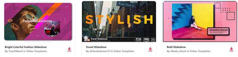 The 10 Best Free Slideshow & Gallery Templates for After Effects