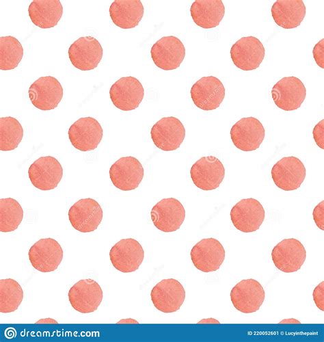 Aquarelle Motif Sans Couture En Couleur Ontrend Avec Des Cercles Et Des