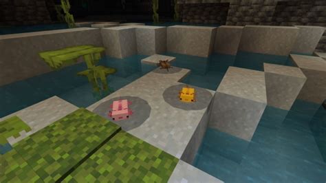 Better Axolotls Texture Pack For Minecraft