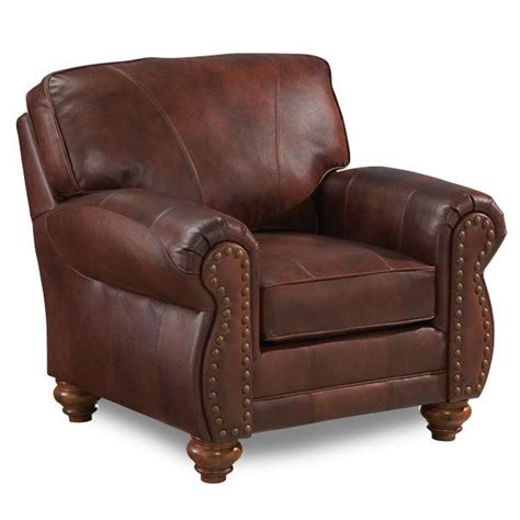 Best Home Furnishings Noble Traditional Leather Chair With Nailhead