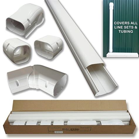 There are a lot of benefits to using a heat pump vs air conditioners: 4" 14 Ft Line Set Cover Kit For Split Air Conditioner ...