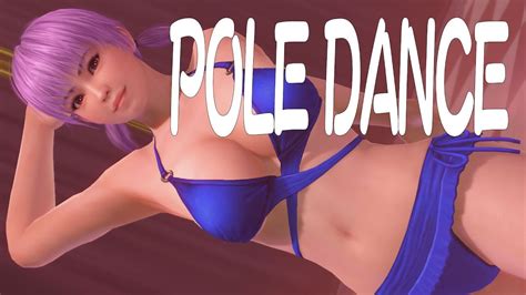 Doax3 Ayane Pole Dance あやね、水着：むらくも、髪型：ツインおさげ Clouds Youtube