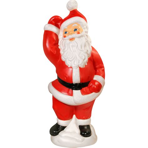 40" Dancing Santa Blow Mold - Walmart.com