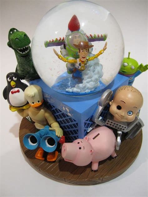 Disney Toy Story Snowglobe Rare Plays Youve Got A Friend In Me Snow