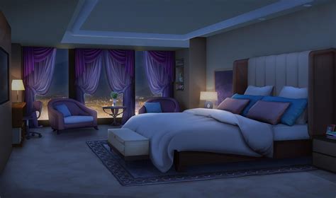 Anime backgrounds wallpapers anime scenery wallpaper bedroom drawing bedroom art living. INT. EURO HOTEL ROOM LIGHTS - NIGHT | Bedroom designs ...