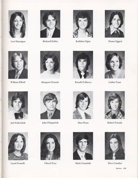 1976 Yearbook Seniors Center Line High School Memories
