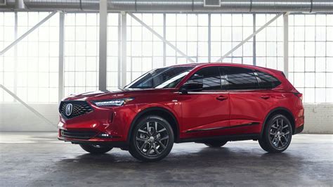 2022 Acura Mdx Official Pricing And Performance Of 3 Row Suv Flagship