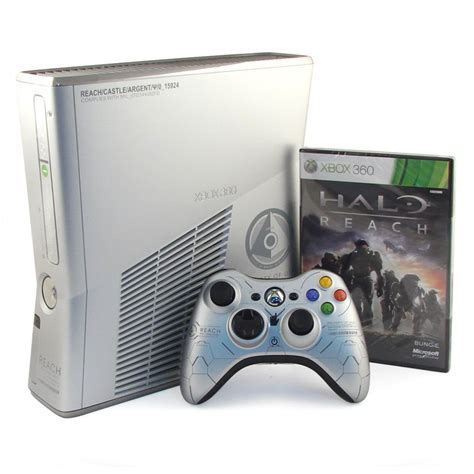 Xbox 360 Elite Slim Console 250gb Halo Reach Premium Pack