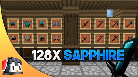 Sapphire 128x Mcpe Pvp Texture Pack Fps Friendly Youtube