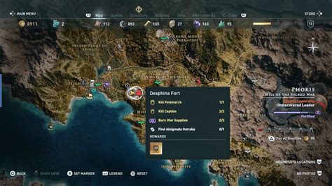 Assassins Creed Odyssey A Finger Tip Ainigmata Ostraka Location