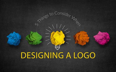 5 Things To Consider When Designing A Logo For Your Business