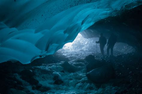 Mendenhall Ice Cave Juneau Alaska The World