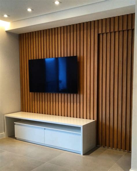Painel Tv Ripado Living Room Tv Unit Designs Home Design Decor Supermarket Design Interior