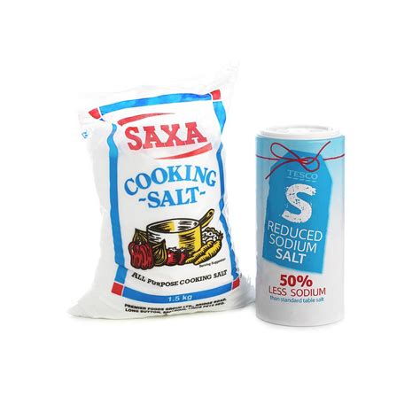 Regular And Low Sodium Salt Photograph By Science Photo Library Fine