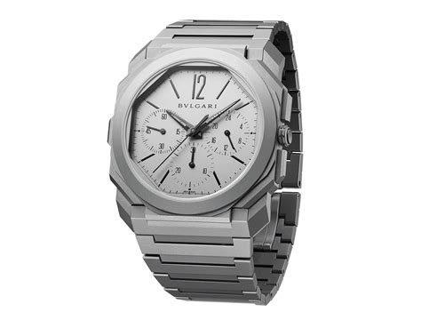 octo finissimo titanium watch 103068 bvlgari