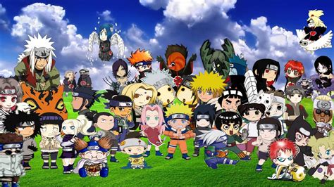 21 Stunning Chibi Naruto Wallpapers Wallpaper Box