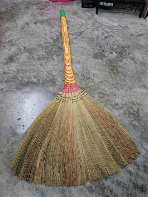 Chinese Paddy Broom Cw Handle Sapu Padi Lazada
