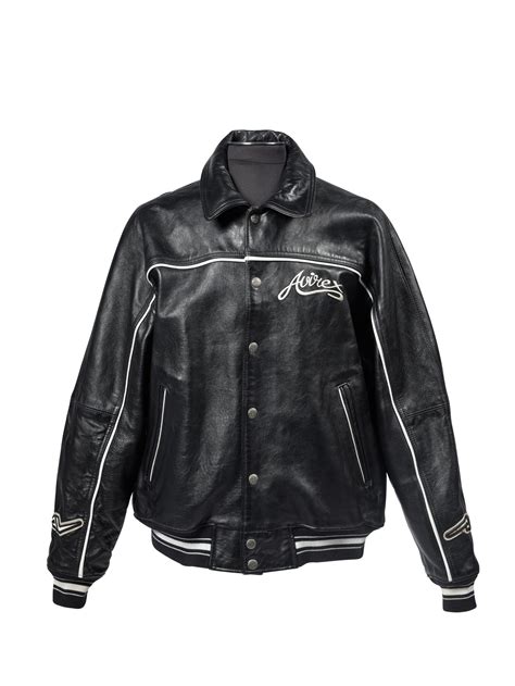 Leather Avirex Bad Boy Varsity Jacket The Art And Influence Of Hip