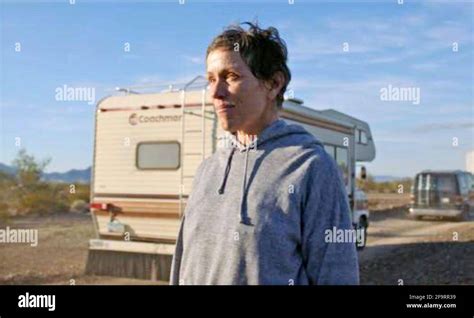 Nomadland Searchlight Pictures Film With Frances Mcdormand Stock Photo Alamy