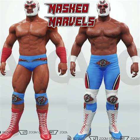 MFWC Wrestling Roster Continued Much Improved Xbox One CAWs Ws