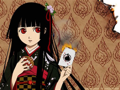 Enma Ai Jigoku Shoujo Wallpaper 240361 Zerochan Anime Image Board