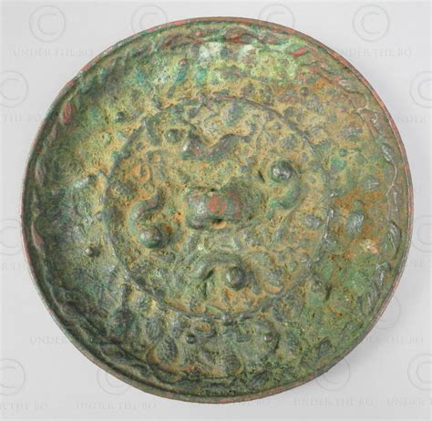 Ancient Chinese Bronze Mirror C94 Tang Dynasty Period 7th 9th Century
