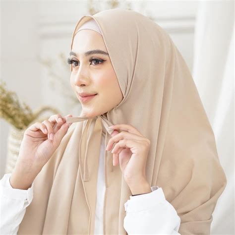Jual Aa Store Kerudung Pashmina Instan Tali 180x75 Jilbab Pasmina Instant Diamond Hijab Pastal