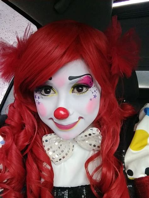 Pin By Bob Knight On Cute Clowns Female Clown Clown Faces Cute Clown