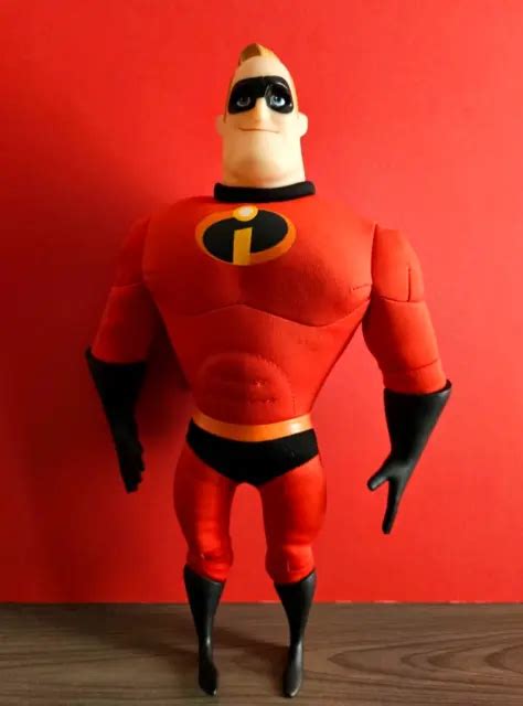 Disney Pixar The Incredibles Mr Incredible 14 Soft Toy Figure Plush