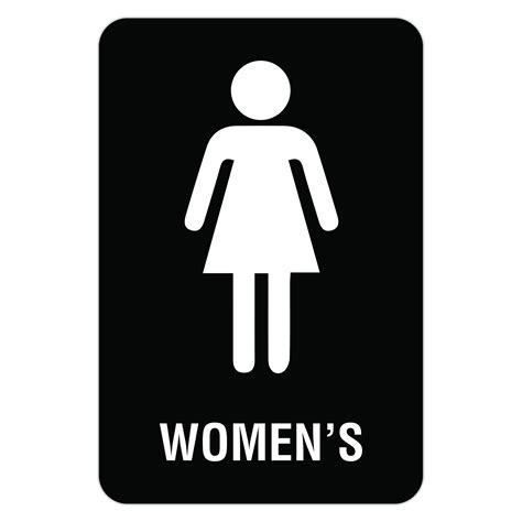 Women Bathroom Signs Free Printable Myfreeprintable Clipart The Best