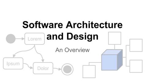 Software Architecture And Design Overview Ppt