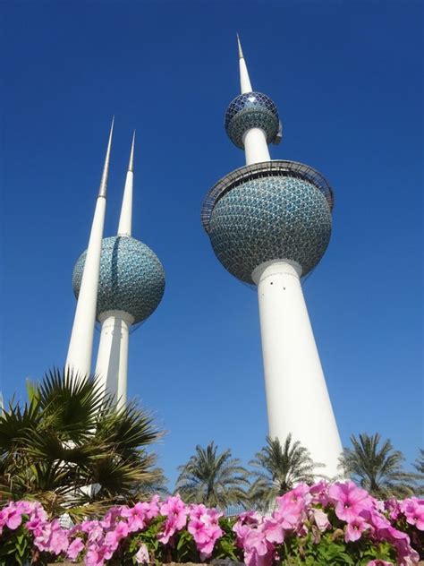Kuwait Towers Kuwait Kuwait City Kuwait National Day