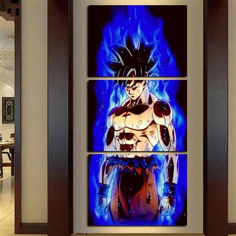 Dragon ball z canvas wall art. DRAGON BALL Z SON GOKU CANVAS | Goku canvas, Painting, Art