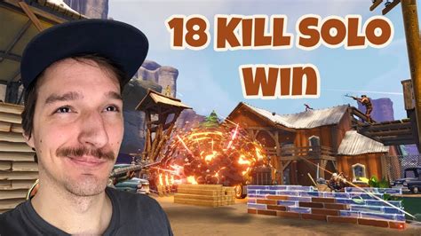 18 Kill Solo Win Full Game Fortnite Battle Royale Youtube