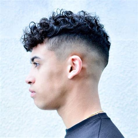 Regardless, the curls will not detract from your angled features; 25 Best Men's Fringe Hairstyles: Bangs For Men (2021 Guide)