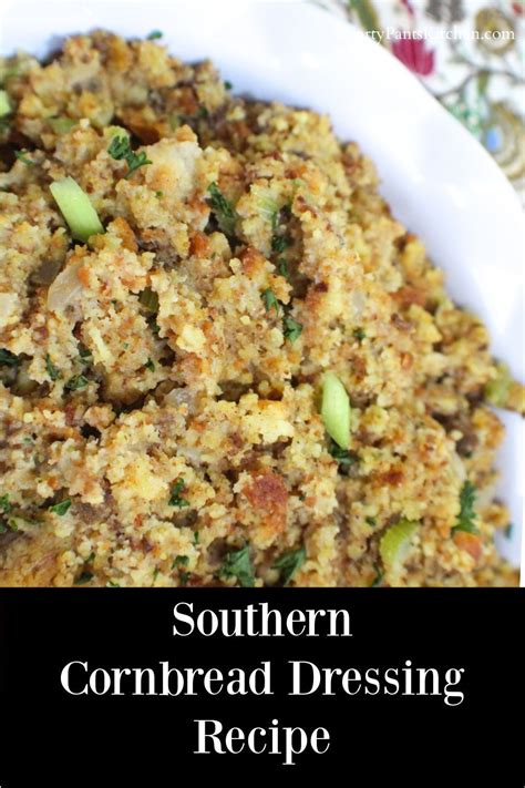 You're likely to find a big layered salad. Southern Cornbread Dressing | Recipe | Thanksgiving dinner recipes, Cornbread dressing, Easy ...