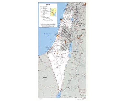 Large Detailed Physical Map Of Israel Israel Asia Map Vrogue Co