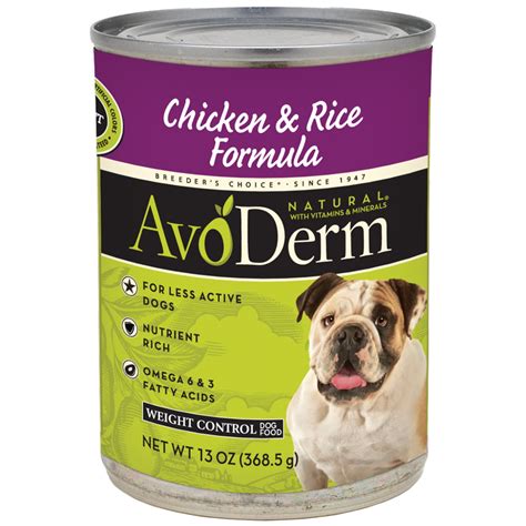 Avoderm Natural Chicken Meal And Brown Rice Weight Control Formula Food