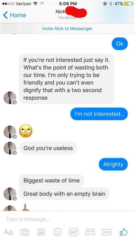 man gets lifetime tinder ban for sending this one absolutely brutal message