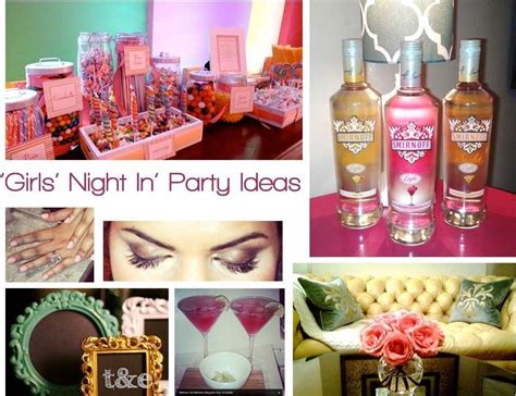 10 Ideas For A Fabulush Girls Night In Party Girls Night Party Girls Night Ladies Night