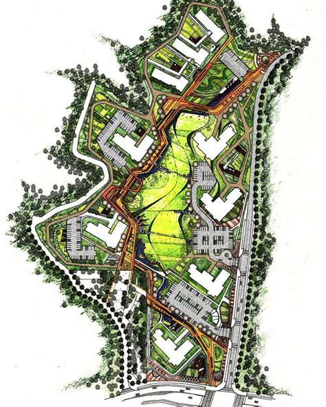 Landscape Architecture Urban Design Plan